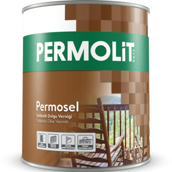 Permolit - Permosel Selülozik Dolgu Verniği