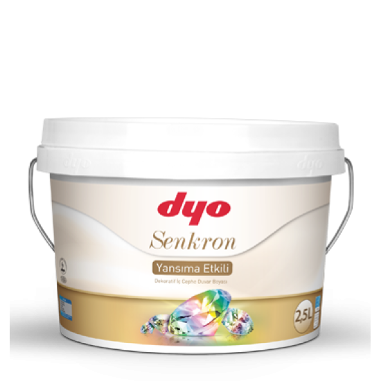 Dyo Boya - Senkron Yansıma Etkili - Dekoratif İç Cephe Duvar Boyası