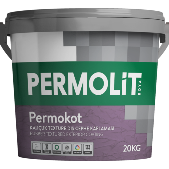 Permolit - Permokot Kauçuk Texture Dış Cephe Kaplaması