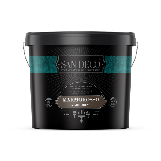 San Deco - Marmorosso Marmorino Dış Cephe - Mineral Bazlı Antik Mermer ve Doğal Taş Efektli Dekoratif Kaplama