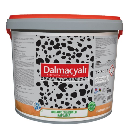 Filli Boya Dalmaçyalı - Organic Silikonlu Kaplama - Çizgi Doku - 3,0 mm