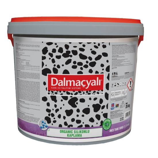 Filli Boya Dalmaçyalı - Organic Silikonlu Kaplama - İnce Tane Doku - 1,5 mm