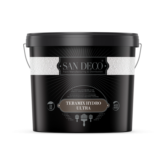 San Deco - Teramix Hydro Ultra - Su İtici Elastomerik Tane Dokulu Dekoratif Kaplama