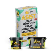 Albera Boya - Asist 2031 Extra Çimento Esaslı Hazır El ve Makina Sıvası Kalın - El ve Makina Sıvası