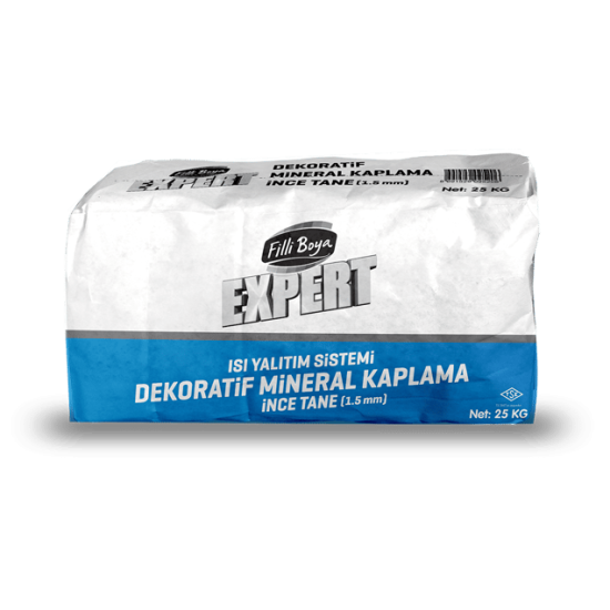Filli Boya - Expert Dekoratif Mineral Kaplama - İnce Tane Doku: 1.5 mm