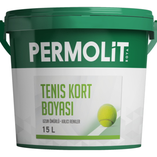Permolit - Tenis Kort Boyası Su Bazlı