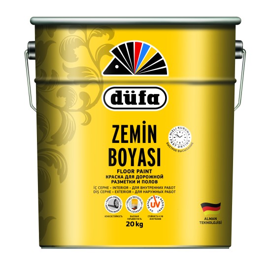 DÜFA ZEMİN BOYASI - Beton ve Asfalt Boyası