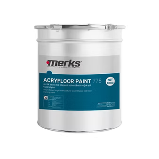 Merks - Acryfloor Paint 775 - Yol Çizgi ve Yüzey Boyası