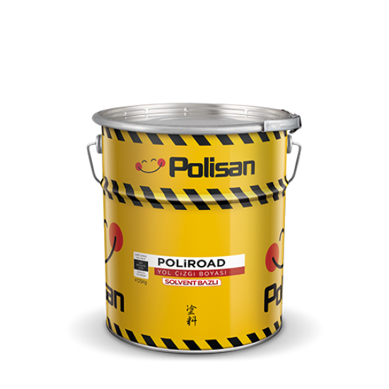 Polisan - Poliroad Yol Çizgi Boyası - Solvent Bazlı