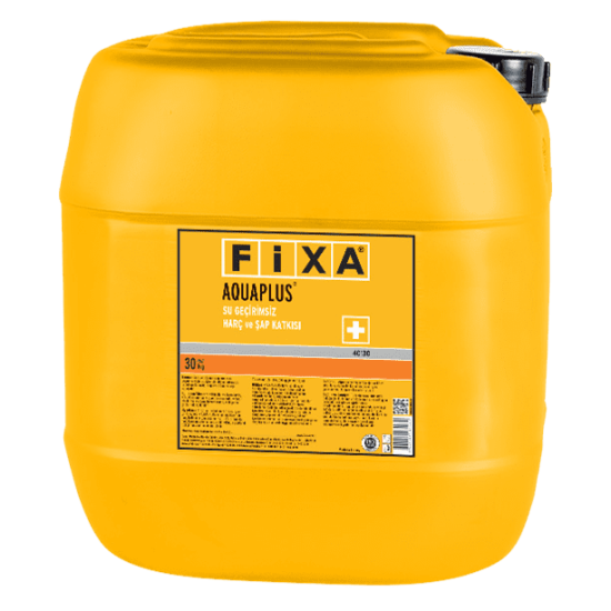 Fixa Yapı Kimyasalları - Aquaplus - Su Geçirimsiz Harç Ve Şap Katkısı