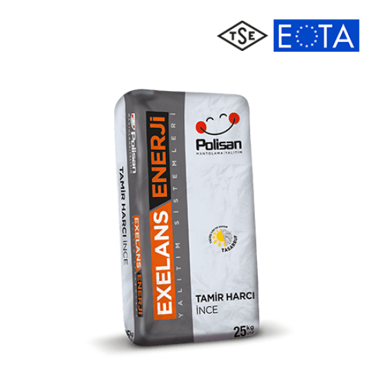 Polisan - Exelans Enerji İnce Tamir Harcı - İnce Tamir Harcı