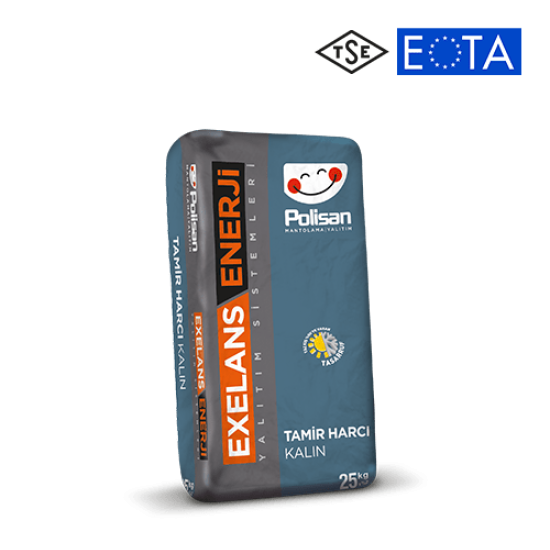Polisan - Exelans Enerji Kalın Tamir Harcı - Kalın Tamir Harcı