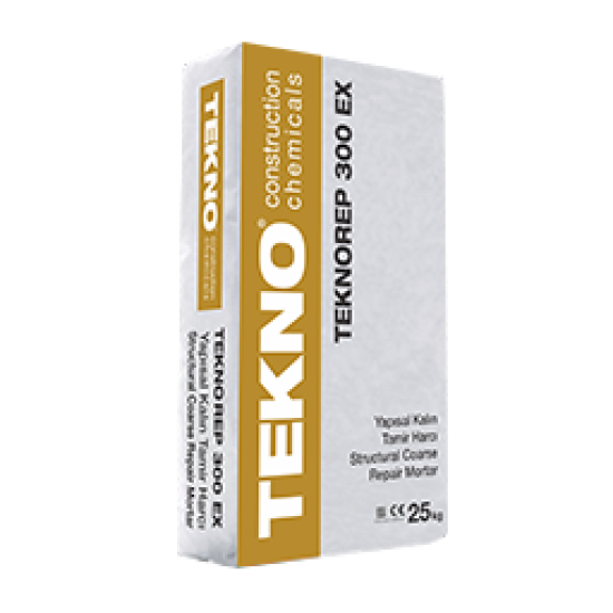 Tekno Yapı Kimyasalları - Teknorep 300 Ex - Kalın Tamir Harcı
