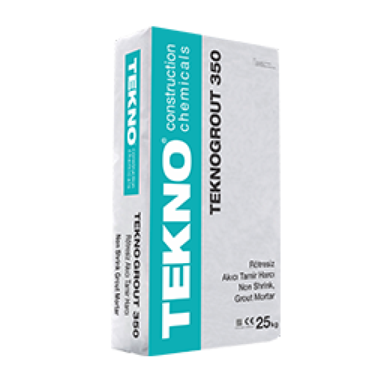 Tekno Yapı Kimyasalları - Teknogrout 350 - Rötresiz Akıcı Grout Harcı