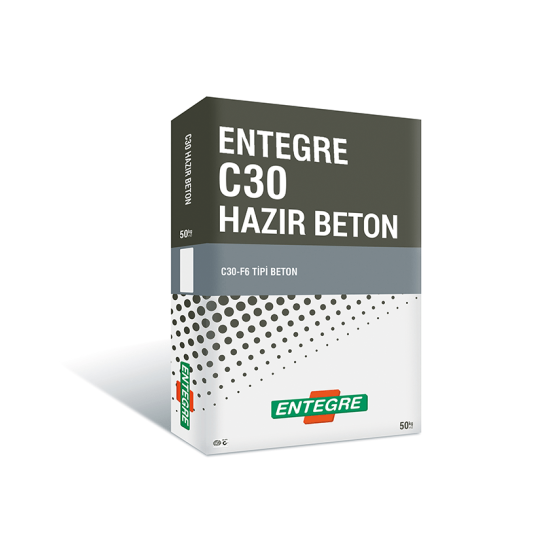 Entegre - C30 Hazır Beton - C30-F6 Tipi Hazır Beton