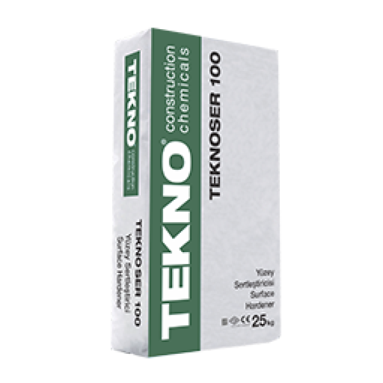 Tekno Yapı Kimyasalları - Teknoser 100 - Gri Renkte Yüzey Sertleştirici