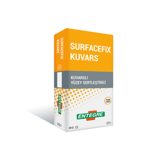 Entegre - Surfacefix Kuvars - Kuvarslı Yüzey Sertleştirici (Kırmızı)
