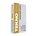 Tekno Yapı Kimyasalları - Teknoser Baskı - Baskı Beton Kırmızı Renkte Yüzey Sertleştirici