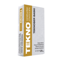 Tekno Yapı Kimyasalları - Teknoser Baskı - Baskı Beton Yeşil Renkte Yüzey Sertleştirici