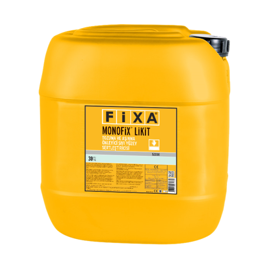 Fixa Yapı Kimyasalları - Monofix Likit - Tozuma ve Aşınma Önleyici Sıvı Yüzey Sertleştiricisi