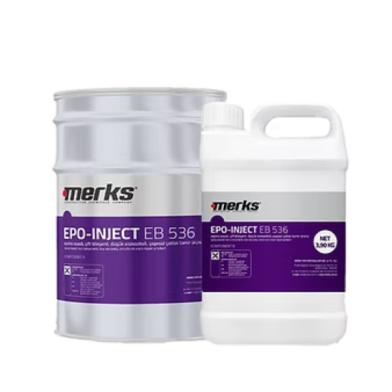 Merks - Epoİnject Eb 536 - İki Bileşenli - Su Yalıtım Malzemesi