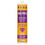 Fixa Yapı Kimyasalları - Polymera Ms 953 - Ms Polimer Esaslı Şeffaf Çok Amaçlı Elastik Yapıştırıcı Fixa Yapı Kimyasalları - Polymera Ms 953 - Ms Polimer Esaslı Şeffaf Çok Amaçlı Elastik Yapıştırıcı
