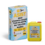 Albera Boya - Asist 2041 Çimento Esaslı Tam Elastik Su Yalıtım Malzemesi - Su Yalıtım Malzemesi