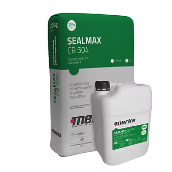 Merks - Sealmax CB 504 UV Süper Elastik - İki Bileşenli - Su Yalıtım Malzemesi