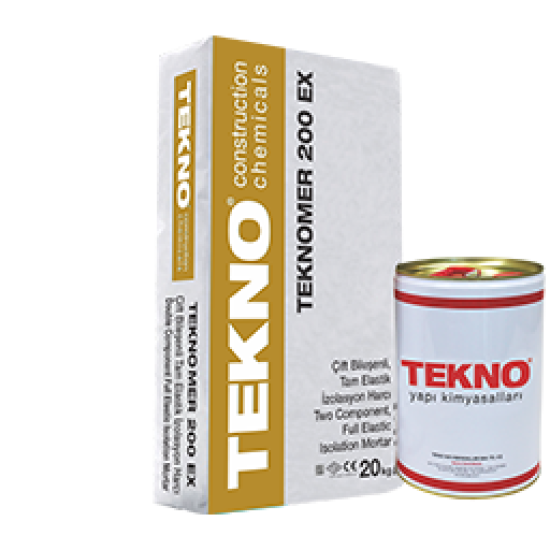 Tekno Yapı Kimyasalları - Teknomer 200 Ex (İki Bileşenli) - Su Yalıtım Malzemesi