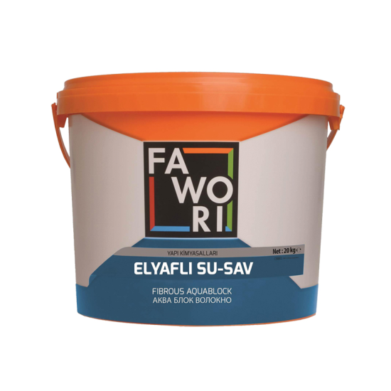 Fawori Boya - Elyaflı Su-Sav Sürme Su Yalıtım Malzemesi