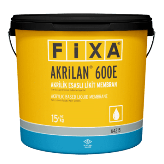 Fixa Yapı Kimyasalları - Akrilan 600 E - Akrilik Esaslı Likit Membran