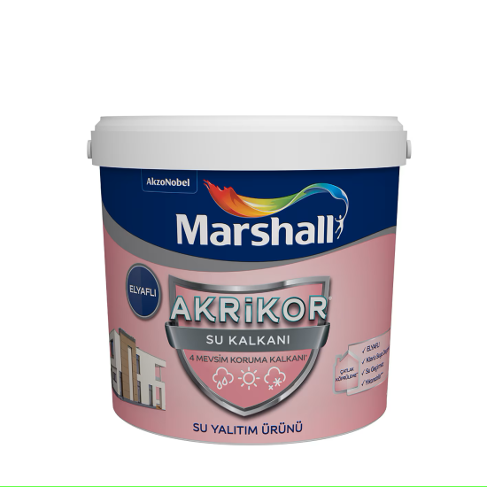 Marshall Boya - Akrikor Su Kalkanı Elyaflı - Su Yalıtım Ürünü