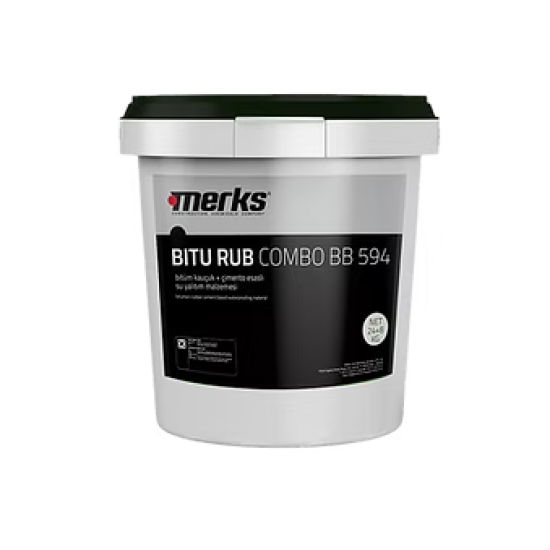 Merks - Bitu Rub Combo BB 594 - İki Bileşenli - Su Yalıtım Malzemesi