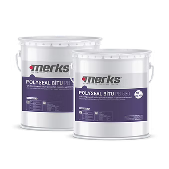 Merks - Polyseal Bitu PB 530 - İki Bileşenli - Su Yalıtım Malzemesi