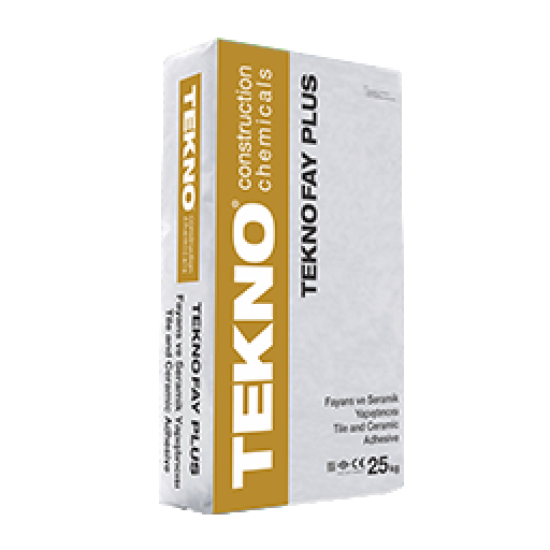 Tekno Yapı Kimyasalları - Teknofay Plus - Seramik ve Fayans Yapıştırıcı
