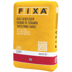 Fixa Yapı Kimyasalları - Fixa Hızlı Sertleşen Fayans Ve Seramik Yapıştırma Harcı C1Ft (Beyaz)