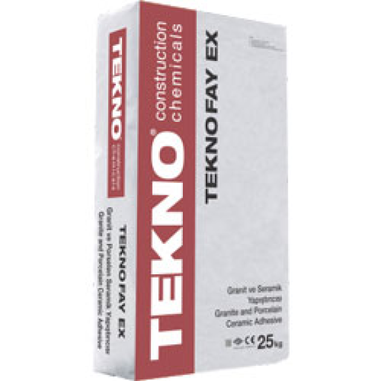 Tekno Yapı Kimyasalları - Teknofay Ex - Seramik ve Granit Yapıştırıcı