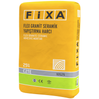 Fixa Yapı Kimyasalları - Fixa Flex Granit Seramik Yapıştırma Harcı C2TE