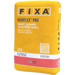 Fixa Yapı Kimyasalları - Hıghflex Pro Granit Seramik Yapıştırma Harcı C2TES2 (Beyaz)