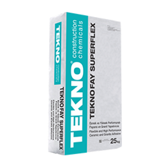 Tekno Yapı Kimyasalları - Teknofay Süperflex - Seramik Yapıştırıcı