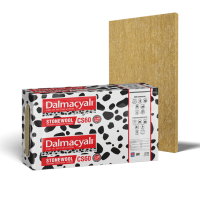 Filli Boya Dalmaçyalı - Stonewool CS60 Taşyünü Teras Çatı Levhası - Kalınlık: 5 cm