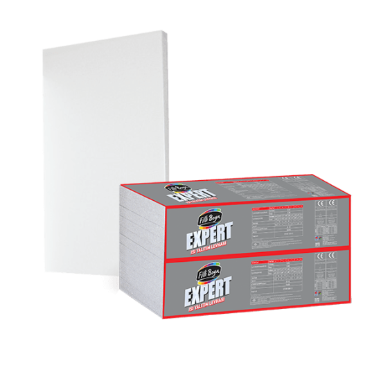 Filli Boya - 10 cm Kalınlıkta Expert Beyaz EPS Isı Yalıtım Levhası