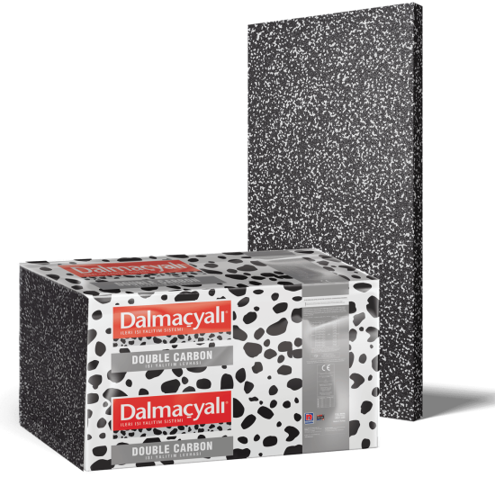 Filli Boya Dalmaçyalı - Double Carbon Isı Yalıtım Levhası - Kalınlık: 13 cm