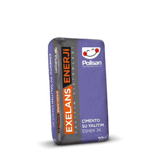 Polisan - Exelans Enerji Çimento Su Yalıtımı Esnek 2K - İki Bileşenli - Su Yalıtım Harcı