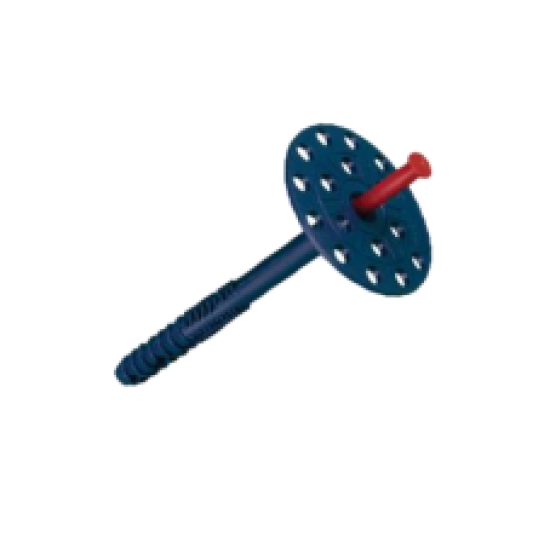 Fawori Boya - Standart Plastik Çivili Dübel (Uzunluk: 11.5cm)