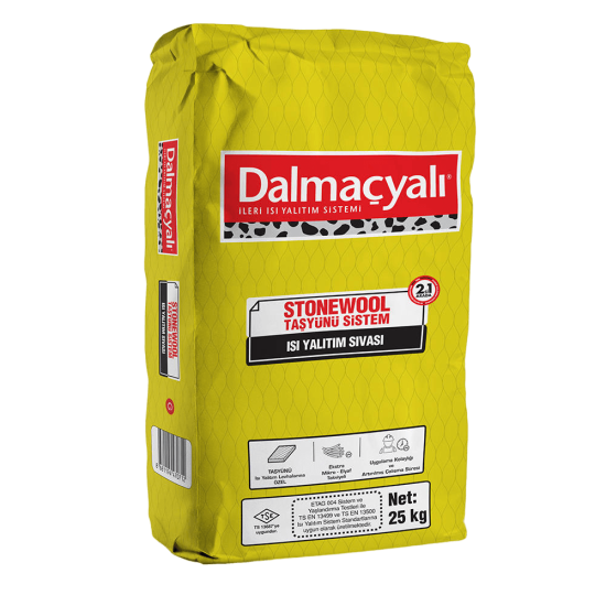 Filli Boya Dalmaçyalı - Stonewool Taşyünü Sistem Sıvası - Çimento Esaslı Elyaf Takviyeli Sıva