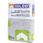 Fixa Yapı Kimyasalları - Igloo Isı Yalıtım Levhası Sıvama Harcı - Elyaf Katkılı (İnce)