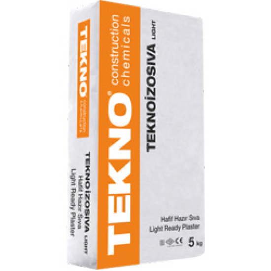 Tekno Yapı Kimyasalları - Teknoizosıva Light - Hafif Hazır Sıva
