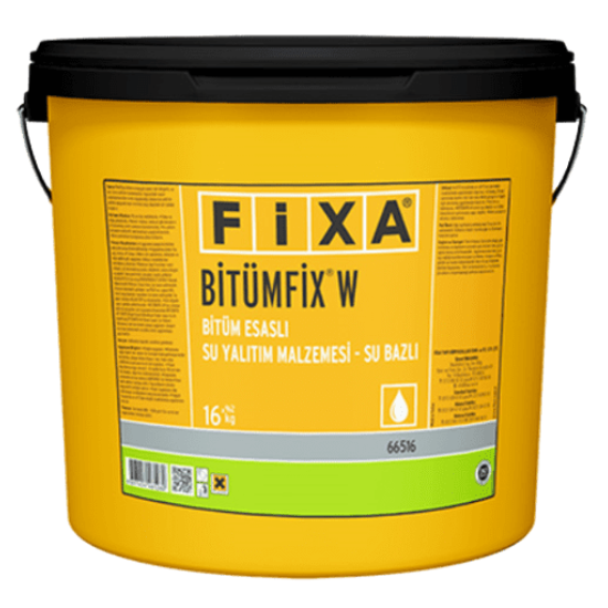 Fixa Yapı Kimyasalları - Bitümfix W - Bitüm Esaslı Su Yalıtım Malzemesi