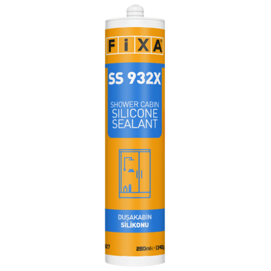 Fixa Yapı Kimyasalları - Ss 932X - Duşakabin Silikonu